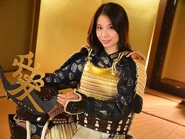 #41 甲冑:直江兼続/美女:久松かおり