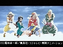 #586 大ピンチ ルフィ極寒の湖に沈む