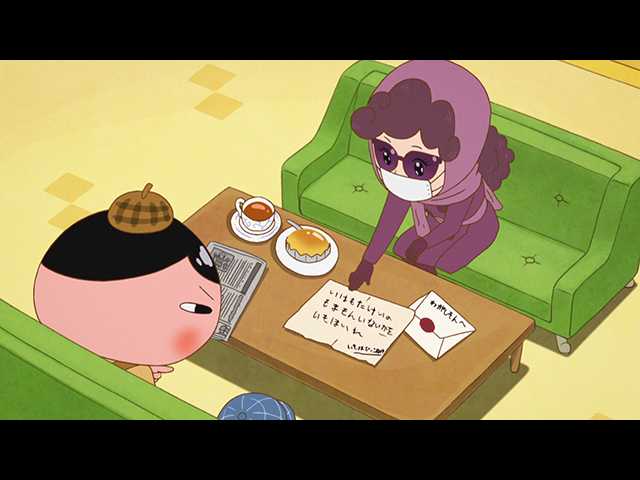 第8話 ププッ むらさきふじんのあんごうじけん 前編
