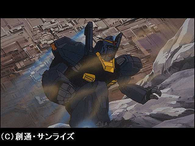 第1話 黒いガンダム