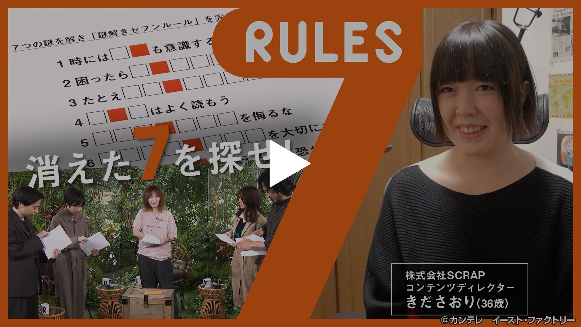 233 謎解きブームを牽引 リアル脱出ゲームのヒットメーカー フジテレビの人気ドラマ アニメ Tv番組の動画が見放題 Fod