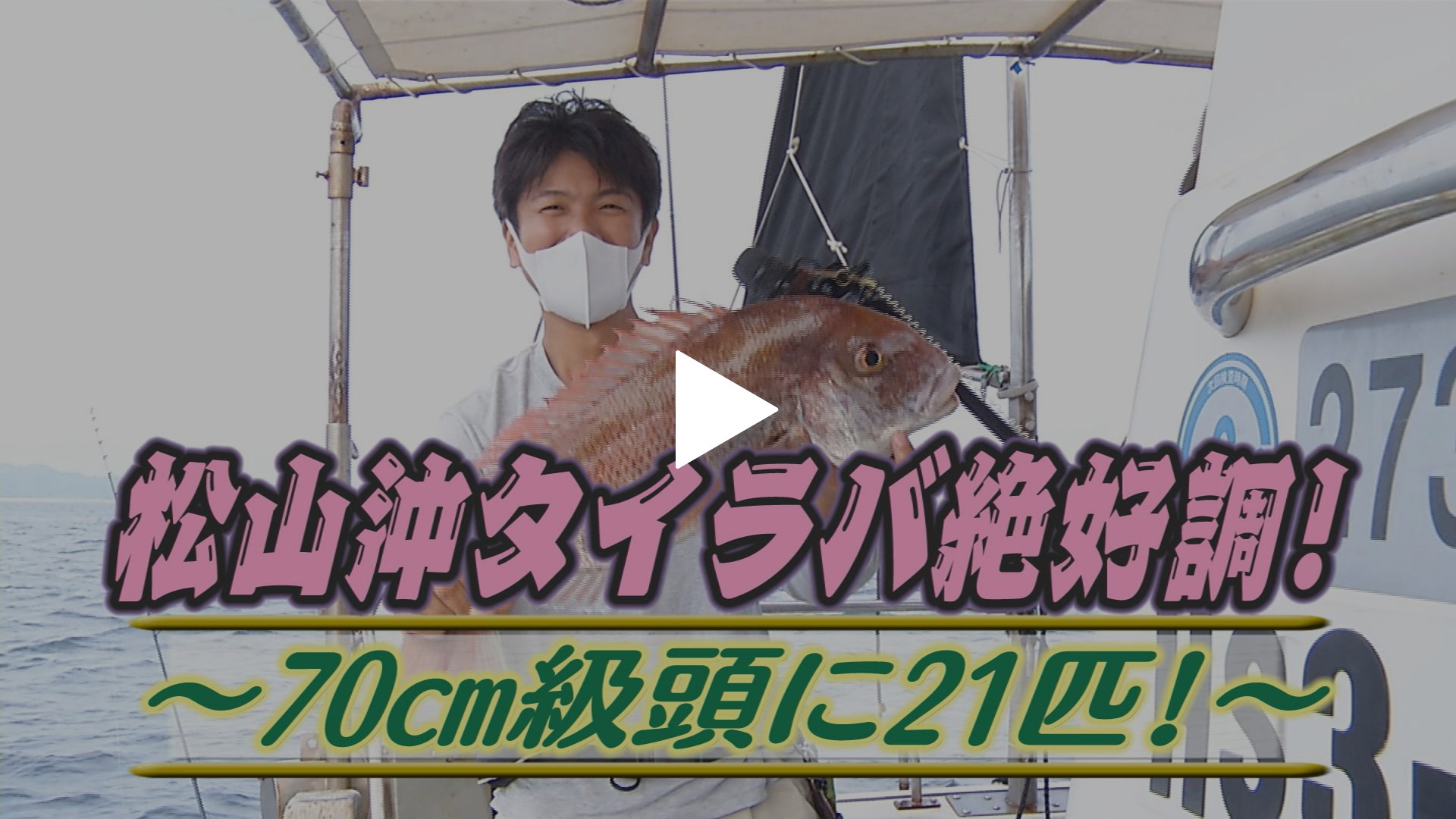 松山沖タイラバ絶好調 70cm級頭21匹 フジテレビの人気ドラマ アニメ Tv番組の動画が見放題 Fod