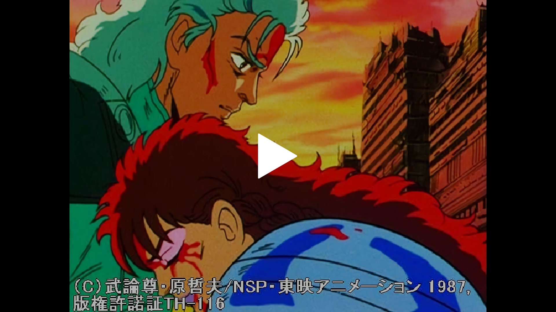 第56話 美しき拳士レイvsユダ 男の花道に涙はいらぬ フジテレビの人気ドラマ アニメ Tv番組の動画が見放題 Fod