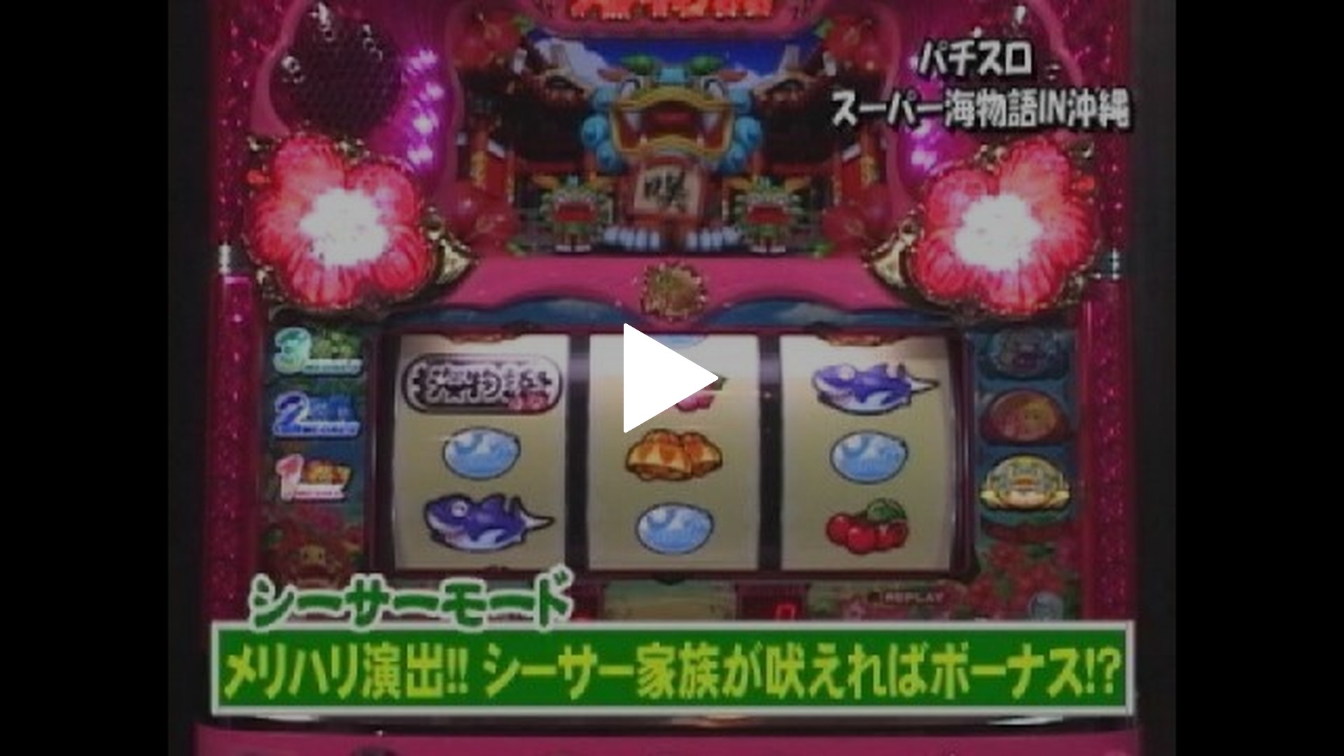 18 サムライチャンプルー 極・パチスロ スーパー海物語 IN 沖縄 ・CR決戦ー戦国制覇の道ー｜フジテレビの人気ドラマ・アニメ・TV番組の動画が見放題＜FOD＞