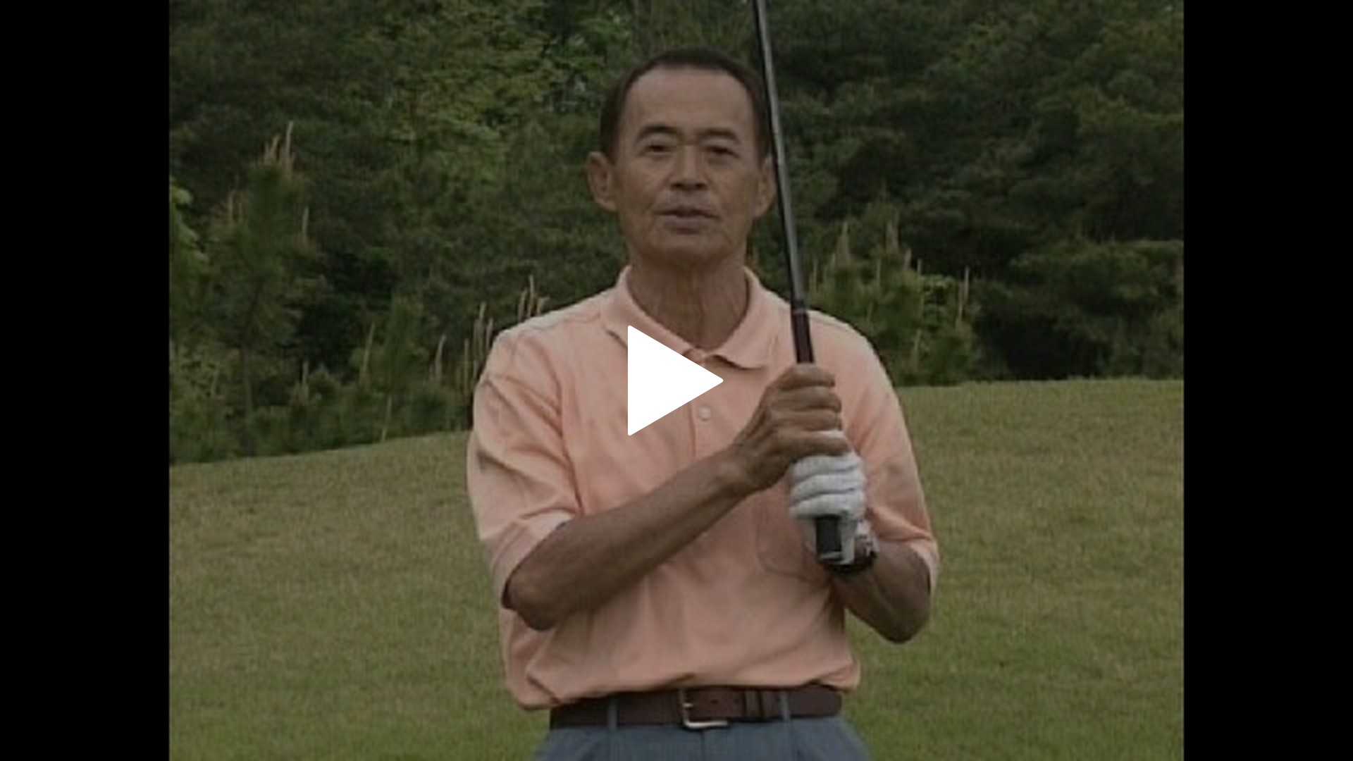 シニアになってなお飛ばす3人の方法-シニアになってなお飛ばす3人の方法 右膝の角度を絶対に変えない