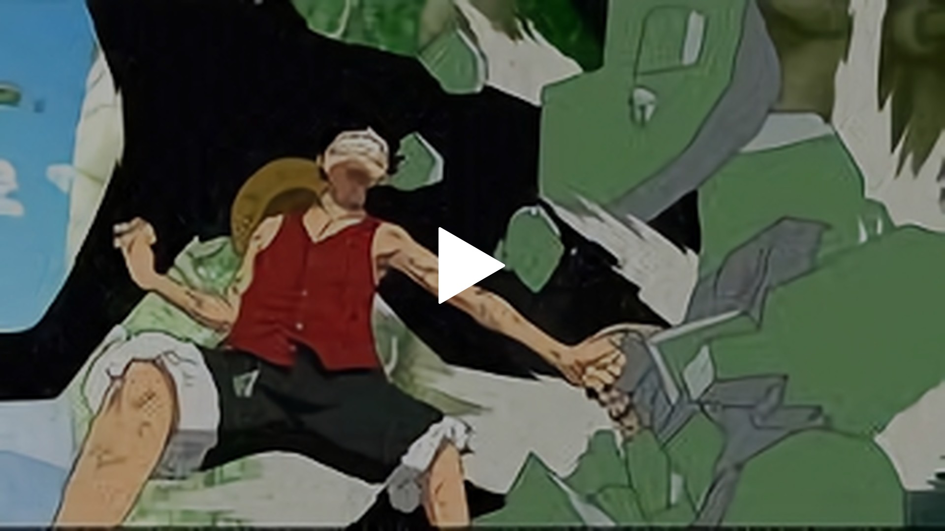 ワンピース ONE PIECE 世界数量限定GK ルフィvsブルーノ