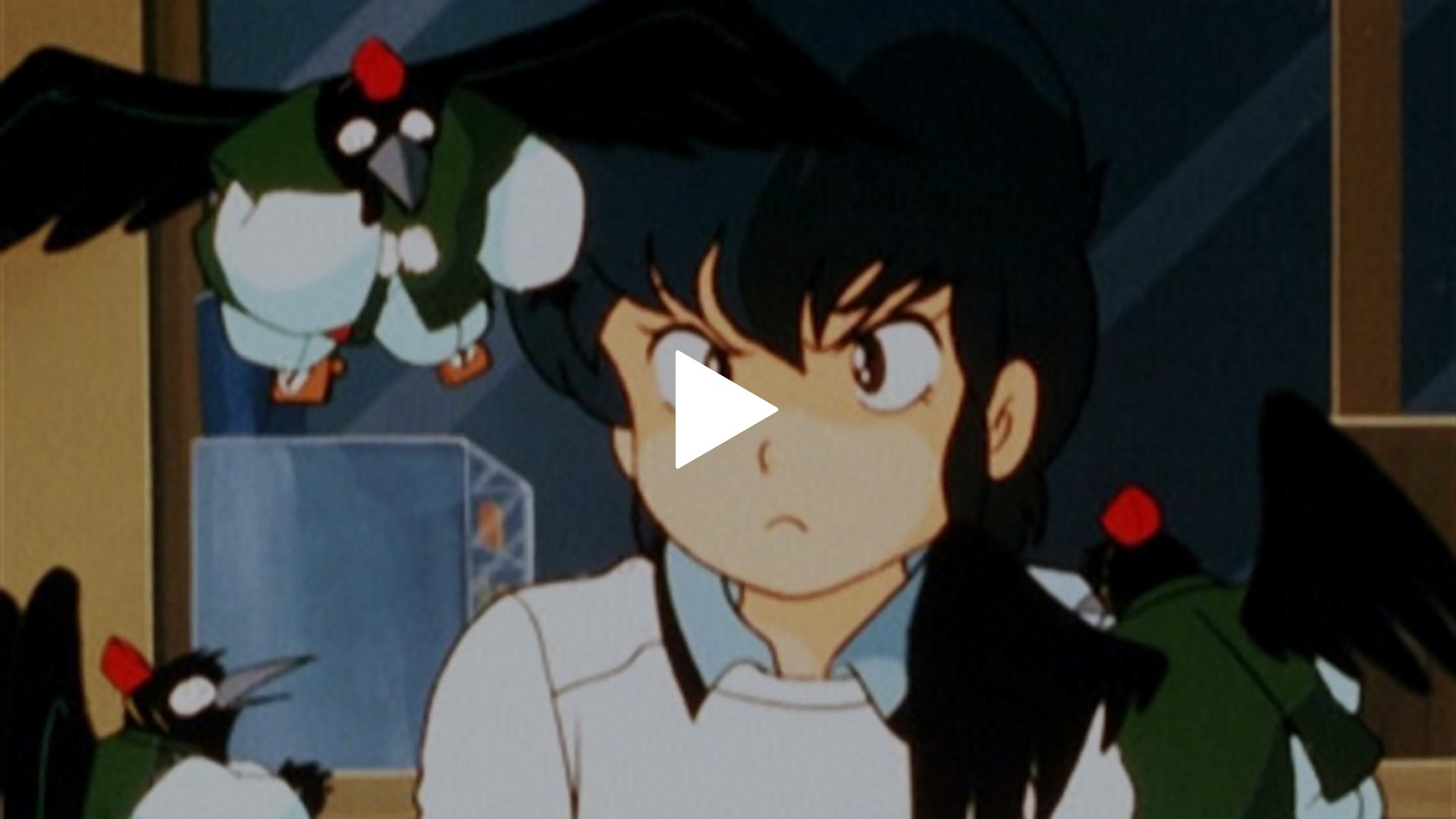 うる星やつら セル画 竜之介 初登場シーン 第63話 背景コピー付