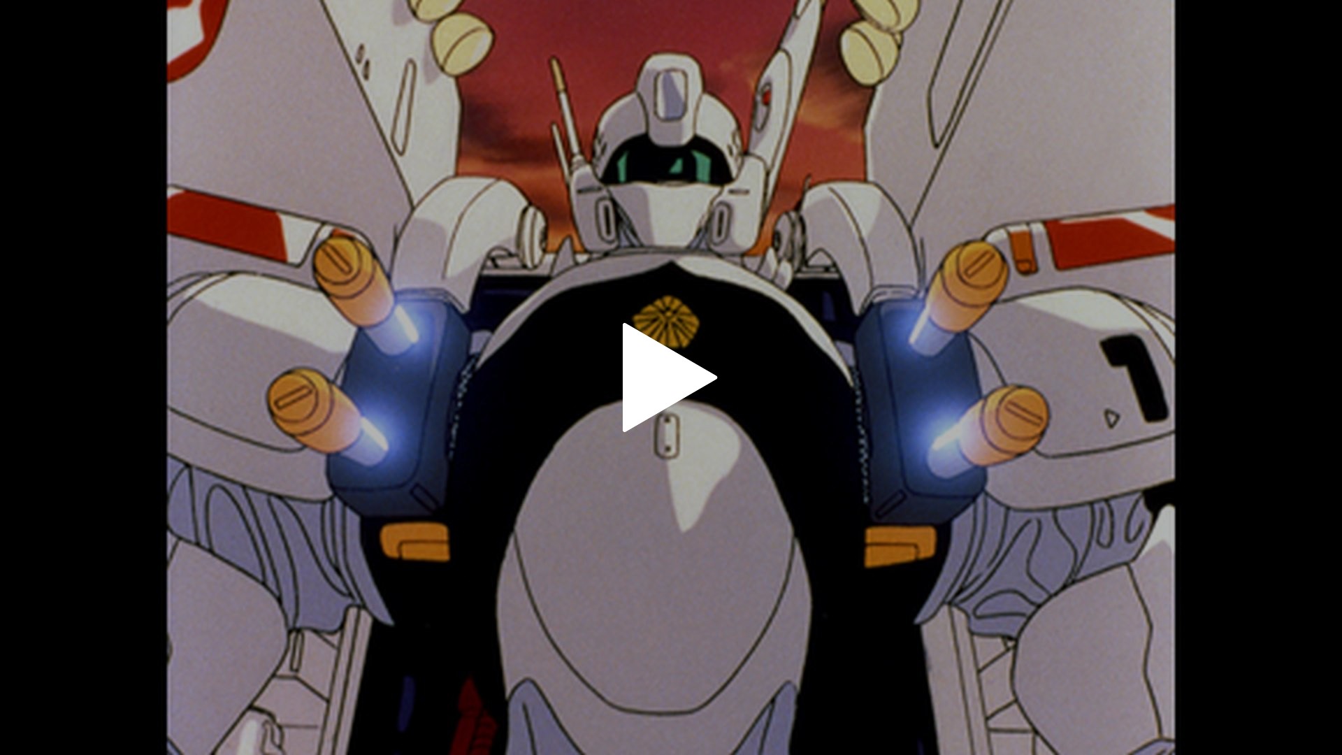 パトレイバーOVAアーリーデイズ 第1話イングラム初登場シーン 実物セル