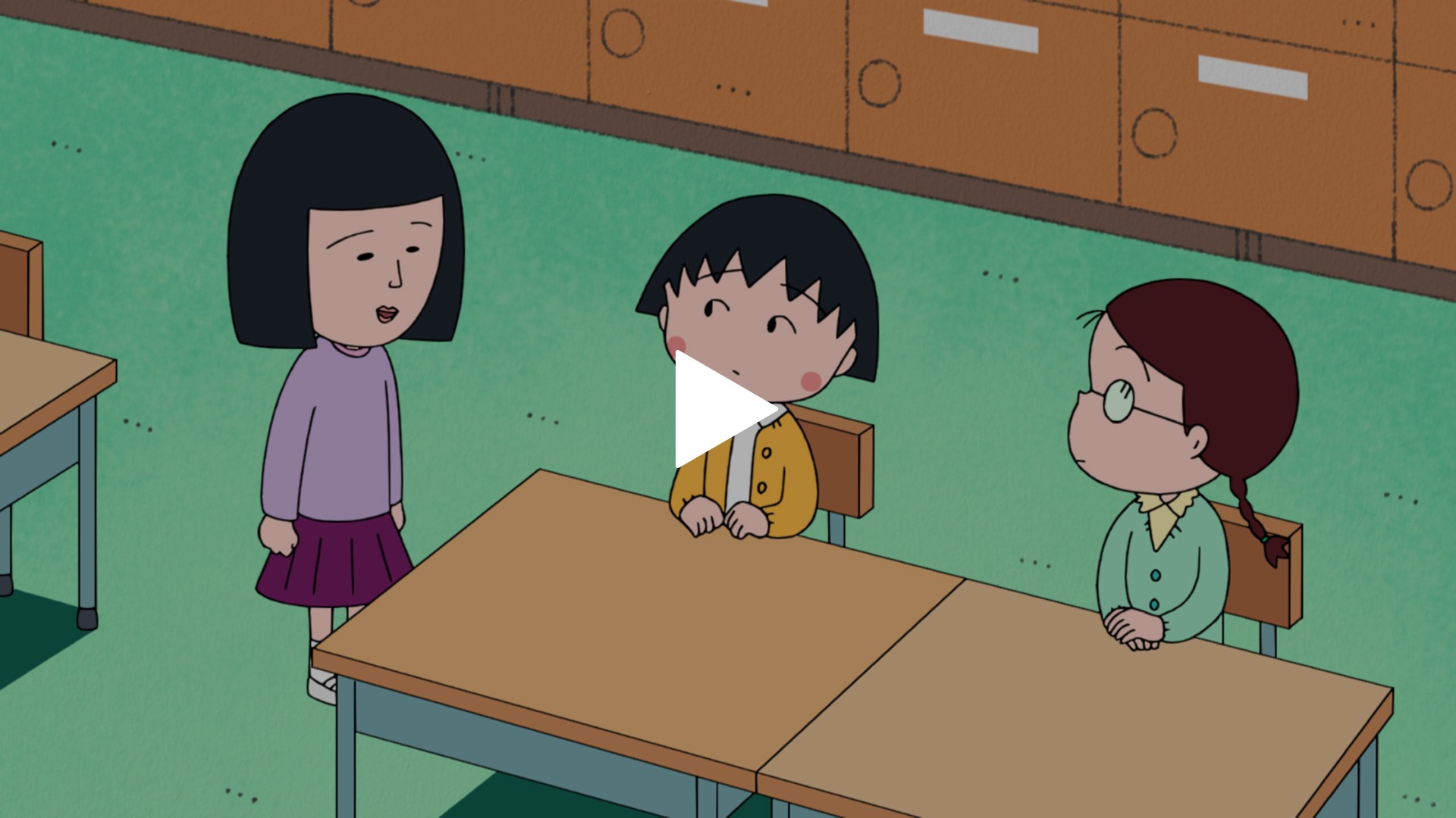 ちびまる子ちゃん　セル画　友達4セット　はなわくん　はまじ　山田くん 野口さん NIHON GORAKU Variety ( ニホンゴラクバラエティ ) ちびまる子