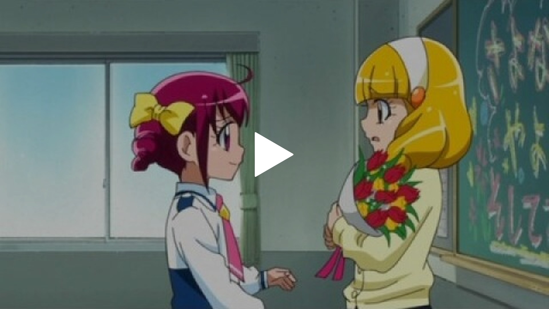 プリキュアのようわからんやつ f プリキュアカードダス そよかぜストライプカットソー 黒川