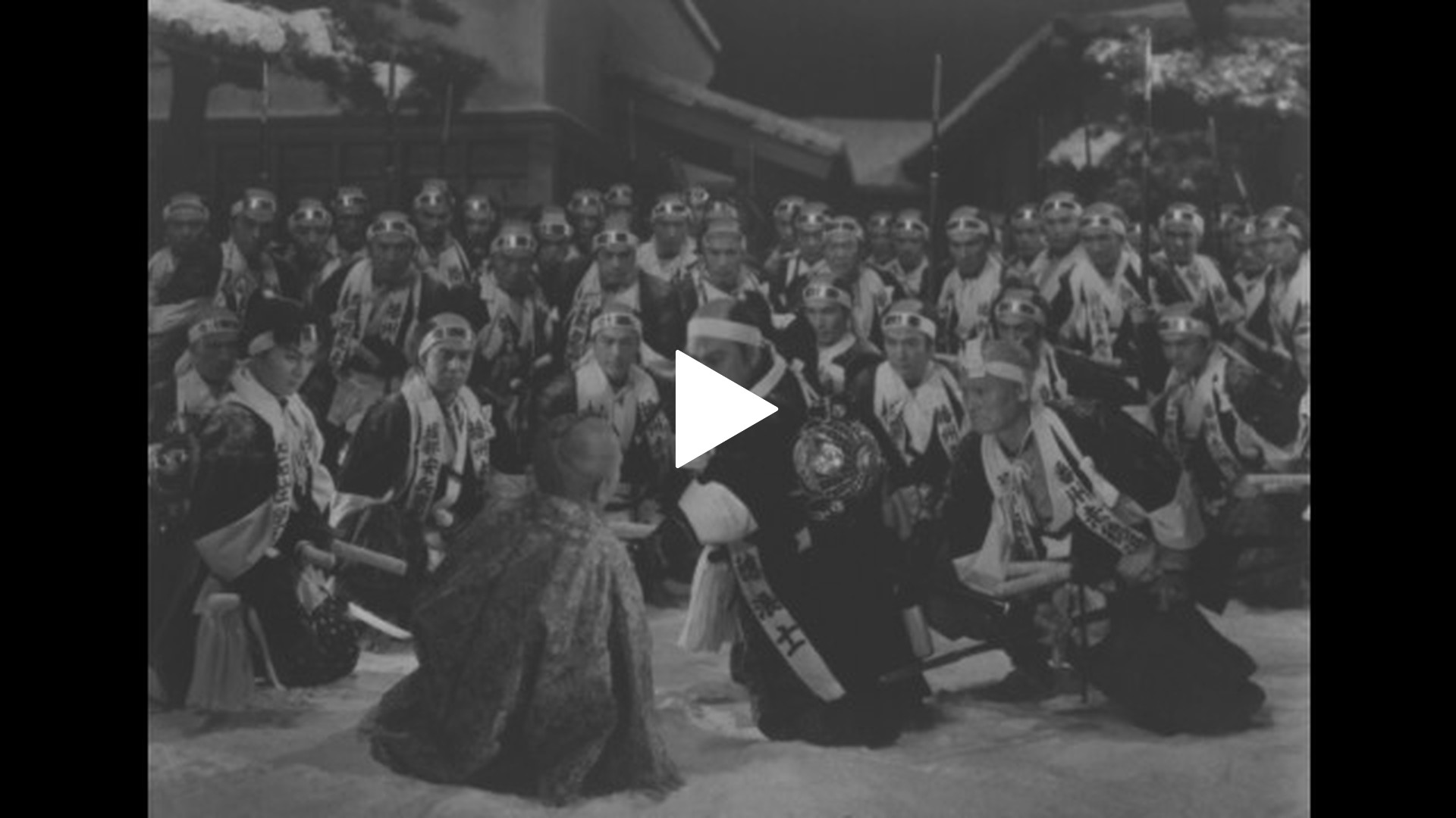 赤穂浪士 天の巻・地の巻(1956年)｜フジテレビの人気ドラマ・アニメ