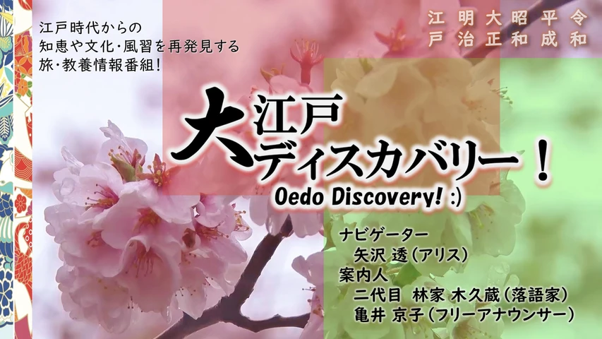 大江戸ディスカバリー！ Oedo Discovery！:)