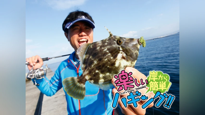 岸から簡単! 楽しいハギング!!