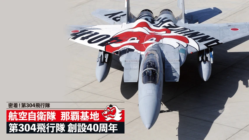 密着!第304飛行隊 航空自衛隊 那覇基地 第304飛行隊 創設40周年