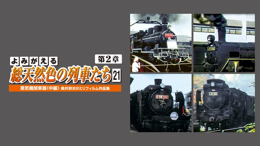よみがえる総天然色の列車たち第2章21蒸気機関車篇中篇