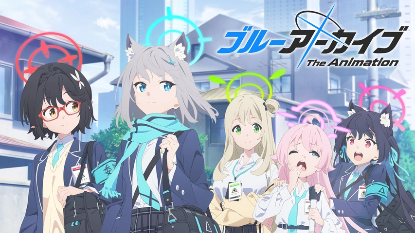 ブルーアーカイブ　The Animation RRR SR 4コン ブルーアーカイブ The Animation 風紀委員会 SR RRR 4コン ブルー