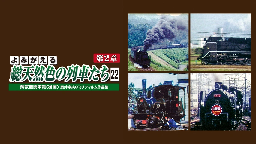 人気が高い  よみがえる総天然色の列車たち第2章22蒸気機関車篇後篇｜フジ 洋画・外国映画