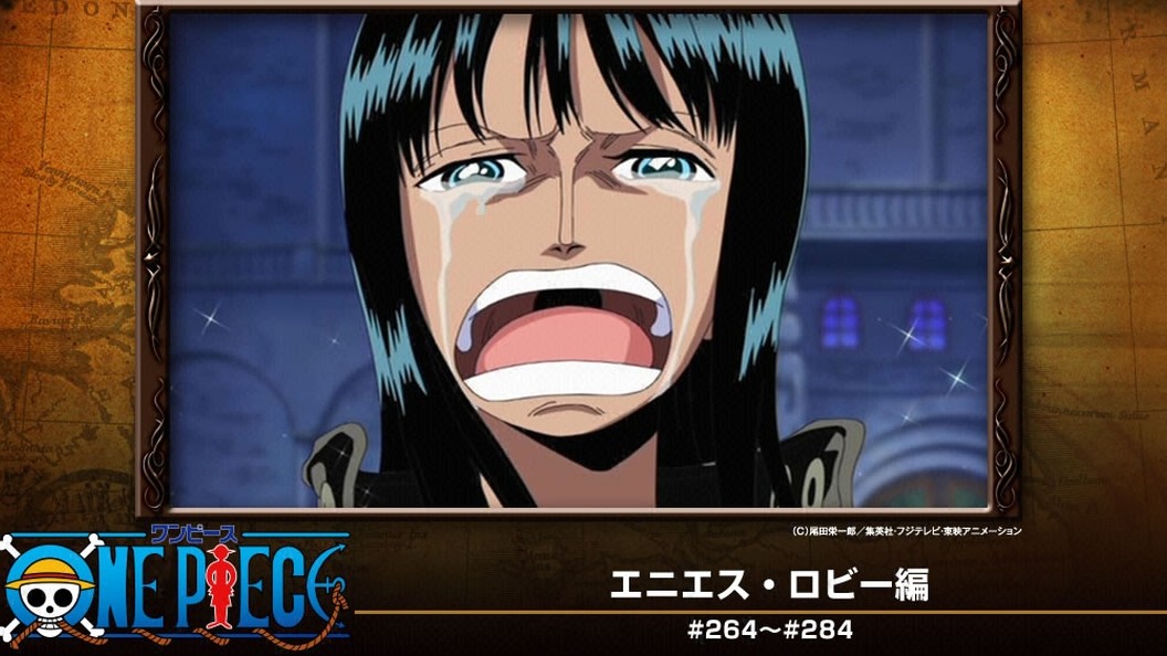 ワンピース エニエス ロビー編 フジテレビの人気ドラマ アニメ 映画が見放題 Fod