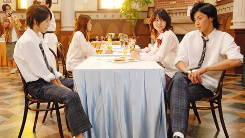 花ざかりの君たちヘ　うちわ　小栗旬　堀北真希　生田斗真　城田優 花ざかりの君たちヘ うちわ 小栗旬 堀北真希 生田斗真 城田優