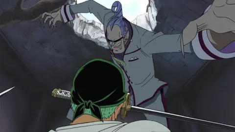 58 廃墟の決闘 緊迫のゾロvsエリック フジテレビの人気ドラマ アニメ Tv番組の動画が見放題 Fod