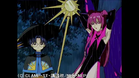 カードキャプターさくらセル画第58話 「さくらと二人の大ピンチ」