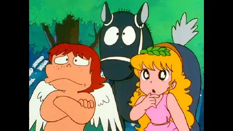 昔のアニメコロコロポロンのセル画まとめて!4枚 おちゃめ神物語 コロコロポロン|フジテレビの人気ドラマ