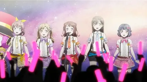 ピンナップ+フォトカード】BanGDream ②☆バンドリ☆アニメディア 4月