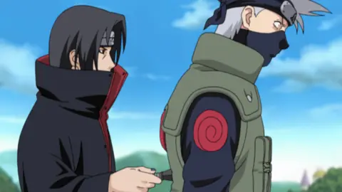 S ナルト 直筆 原画 ナルト 写輪眼イタチ／セル画／アニメ Anime 原動画 S ナルト 直筆 原画 ナルト 写輪眼イタチ／セル画／アニメ Anime