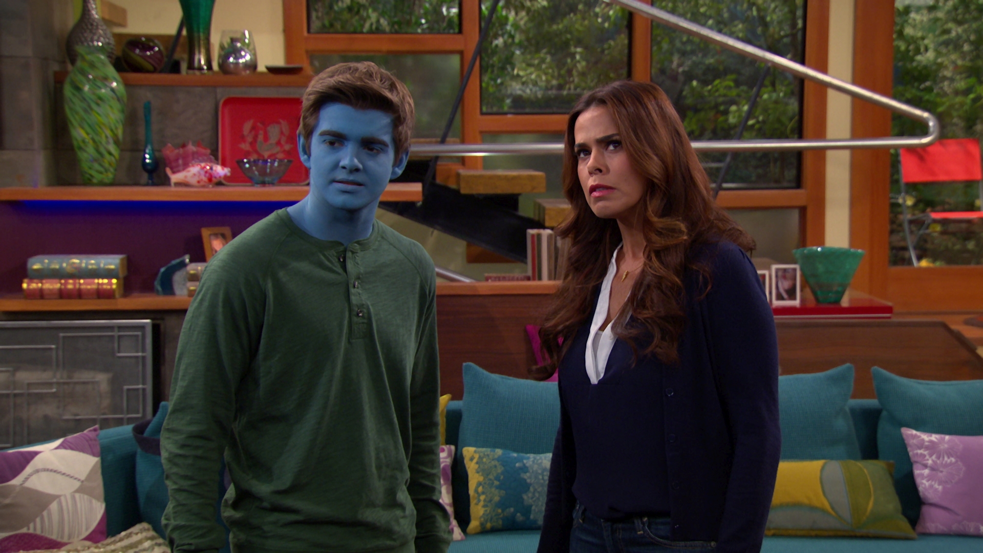 青い双子事件？