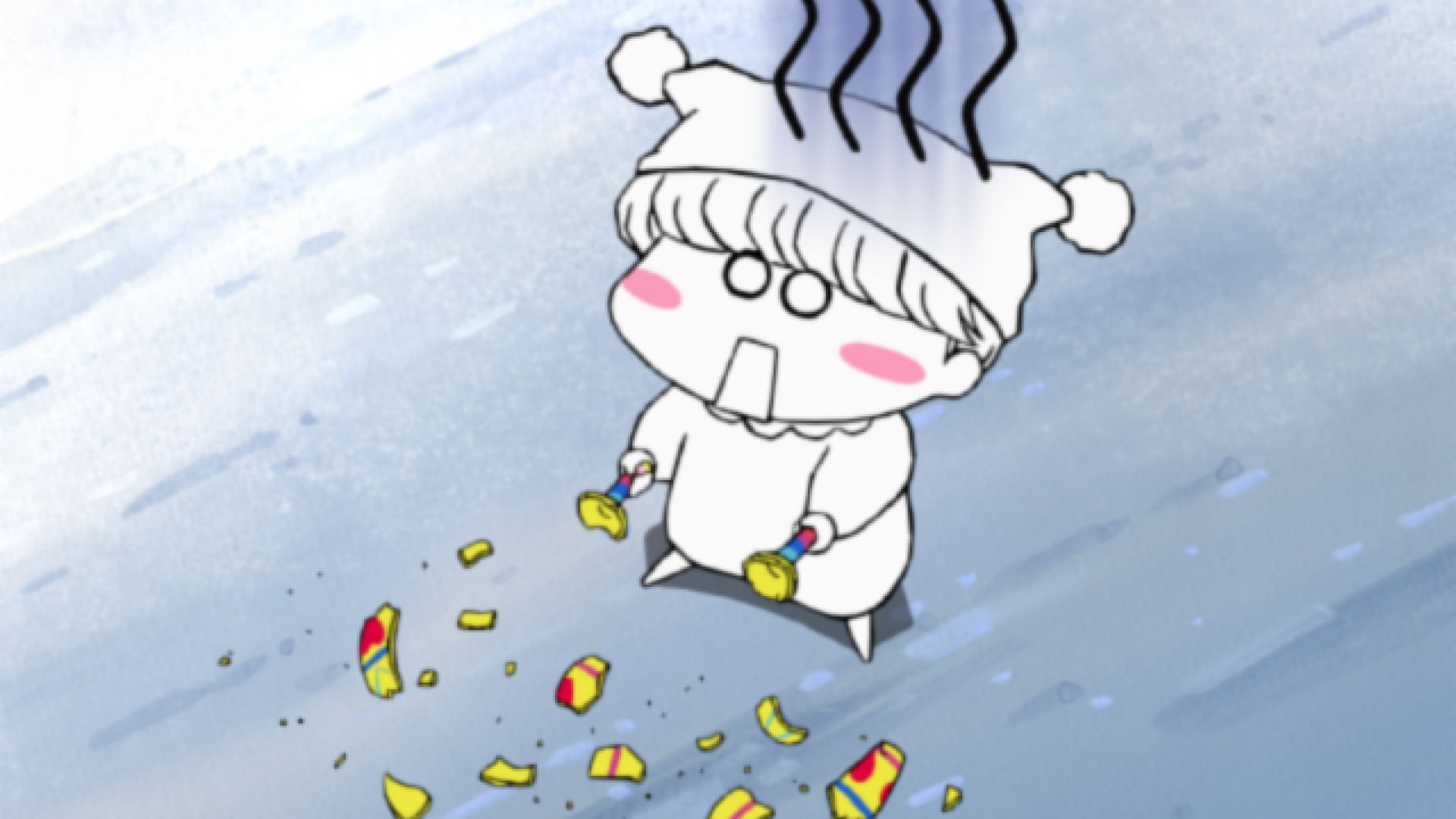 マラカス、こわしちまった！？