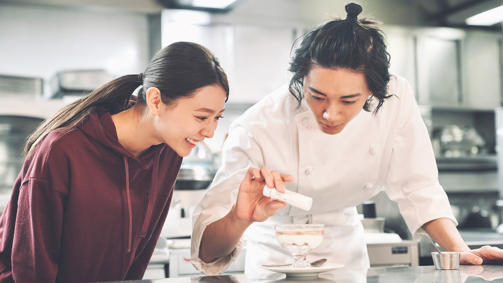 with 桜のムース