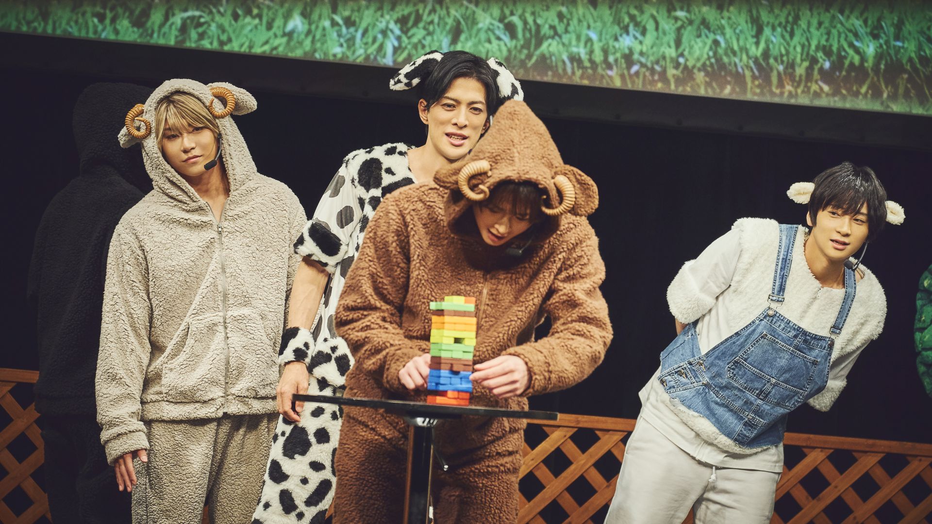 高速積み木バランスチャレンジ＆占い師