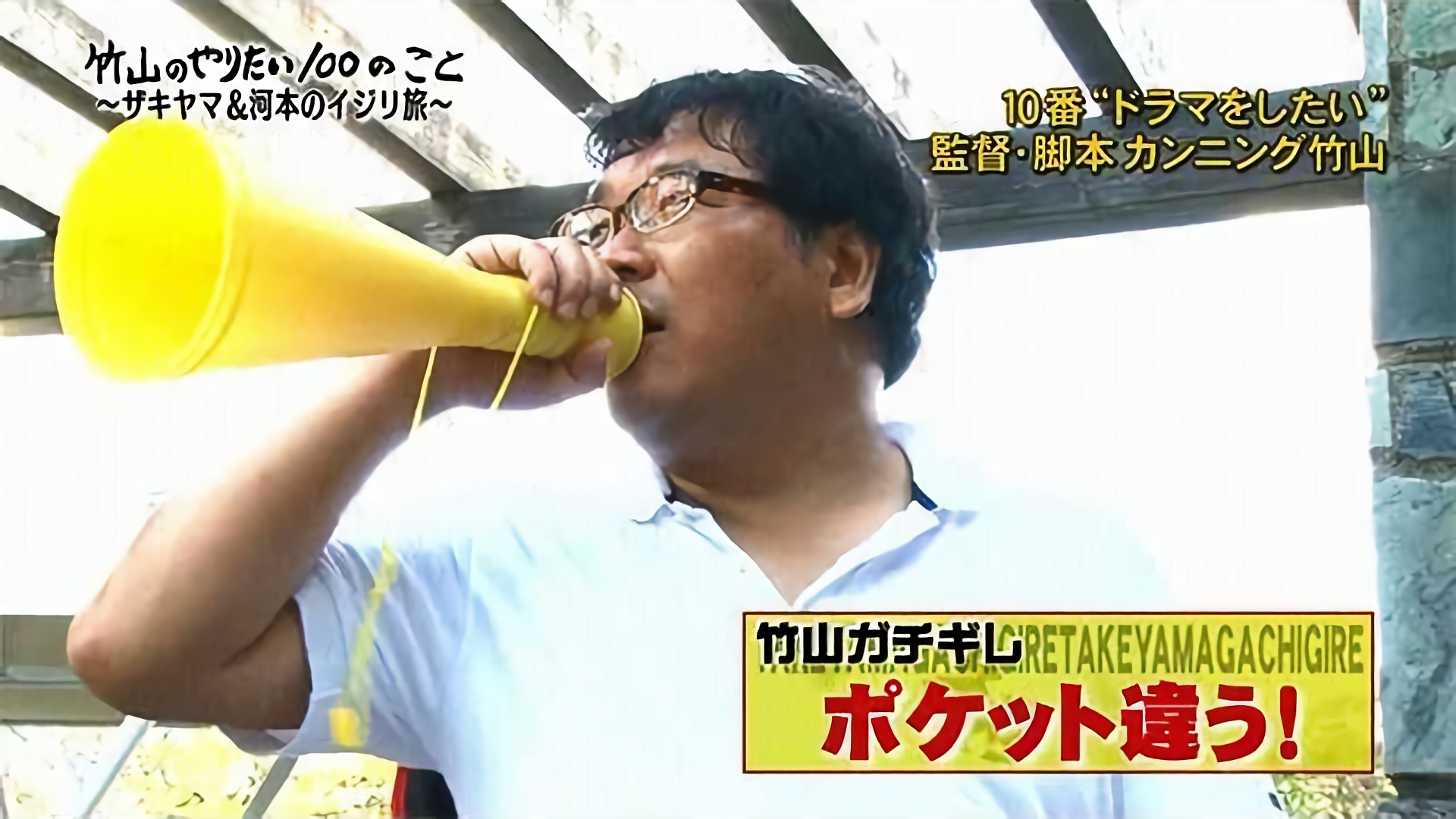 竹山監督の脚本・演出でドラマを撮ろう