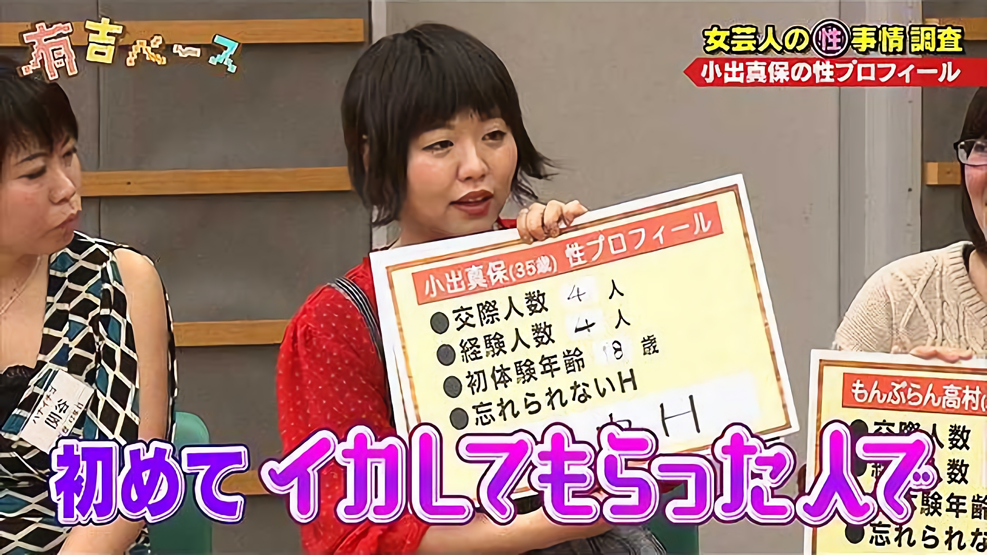 「女芸人性事情調査」 ～性欲旺盛だという女芸人を集めて性事情を調査してみた～