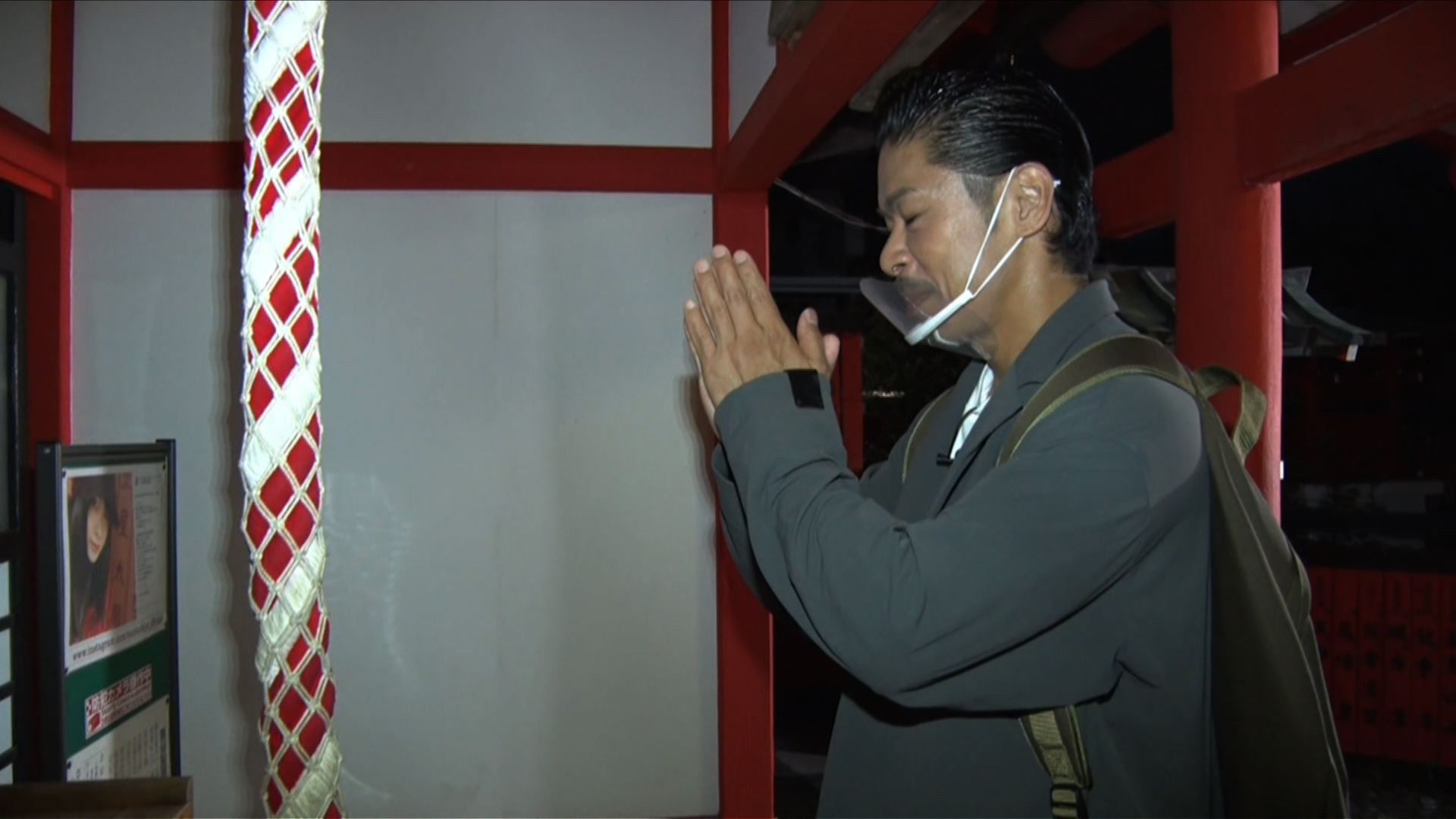 京都で生放送祈願