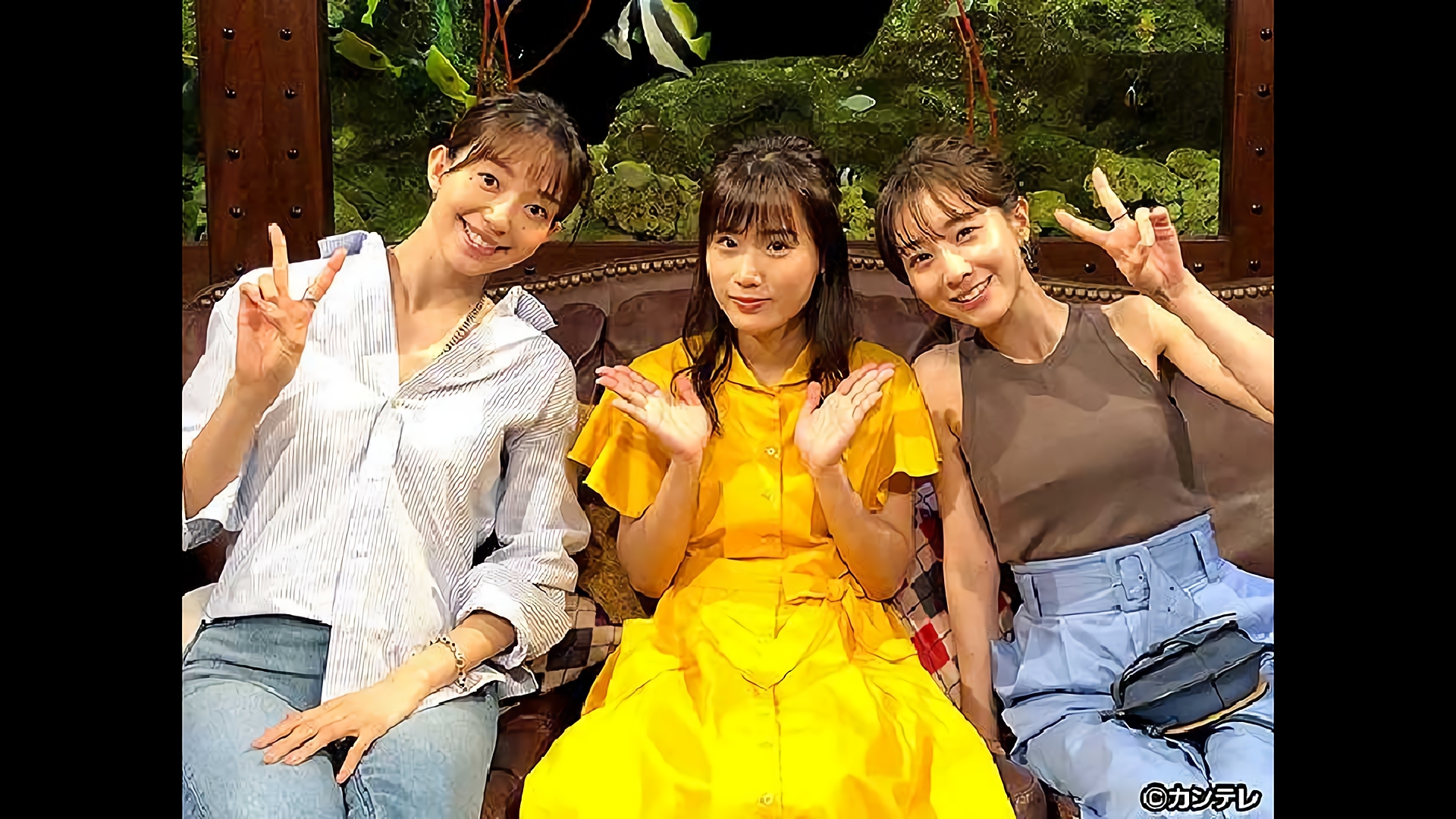 松島花×秋山ゆずき×田中みな実