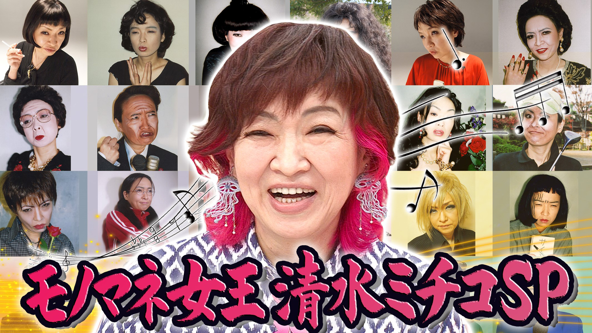 芸歴40年目！武道館を超満員にする清水ミチコSP！