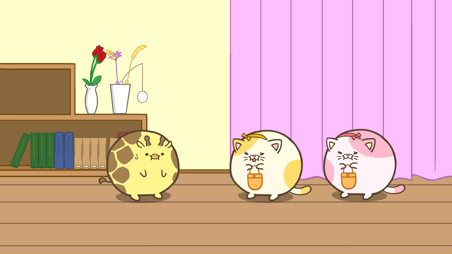 「マネしないで！」