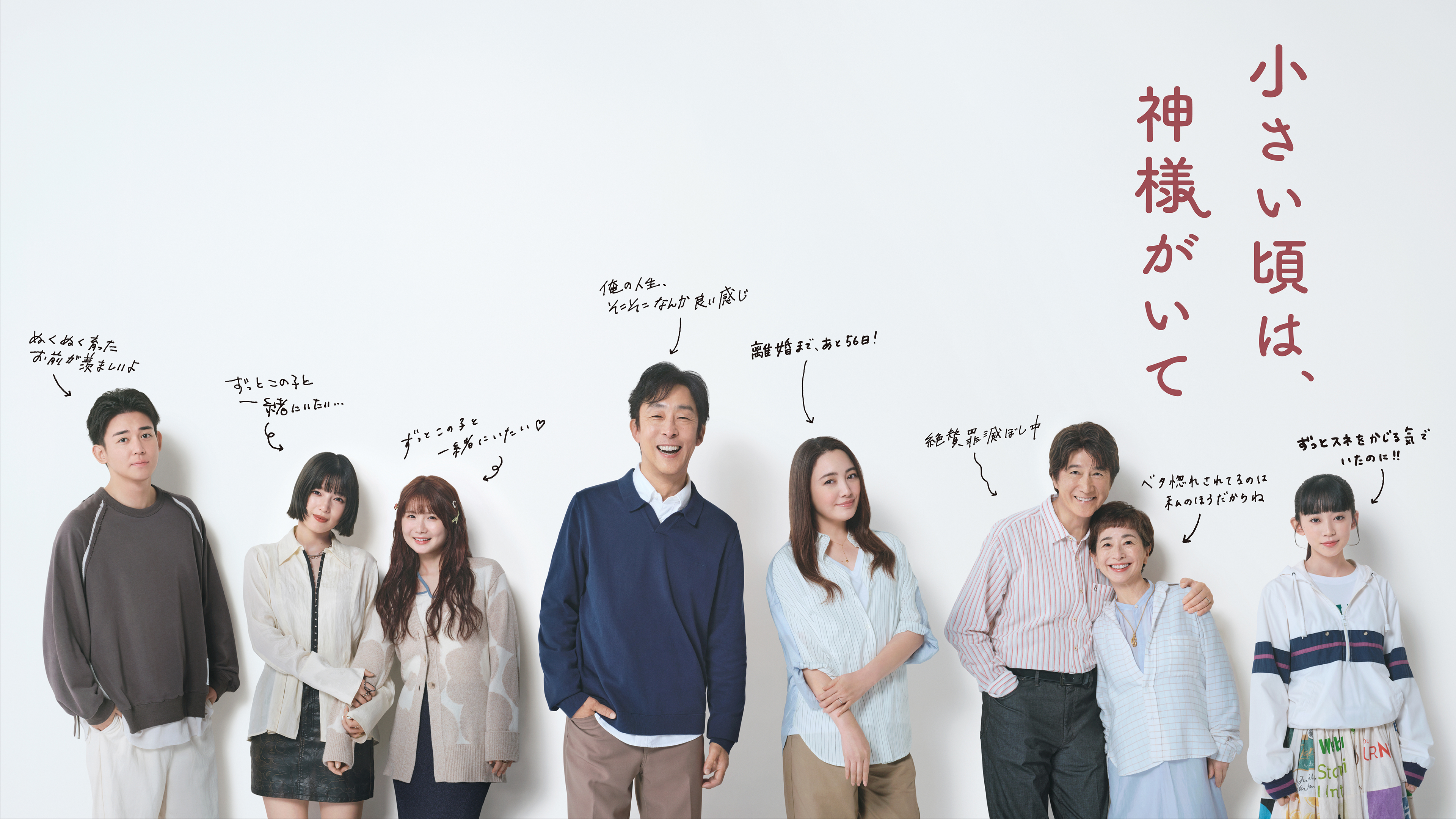 小さい頃は、神様がいて