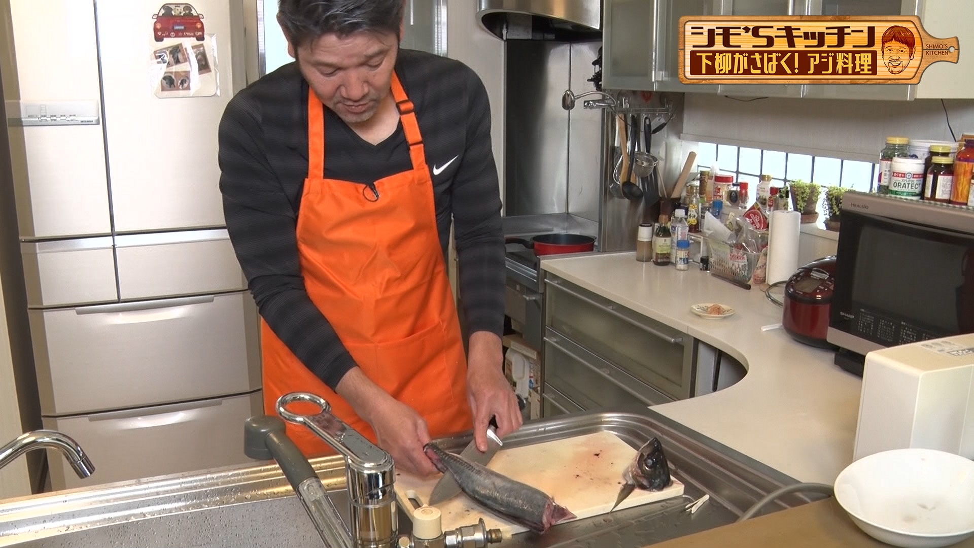 下柳が魚をさばく！シモ流すき焼き丼