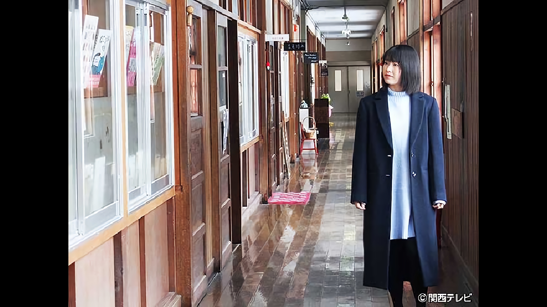 霧と雪に包まれる町　京丹波