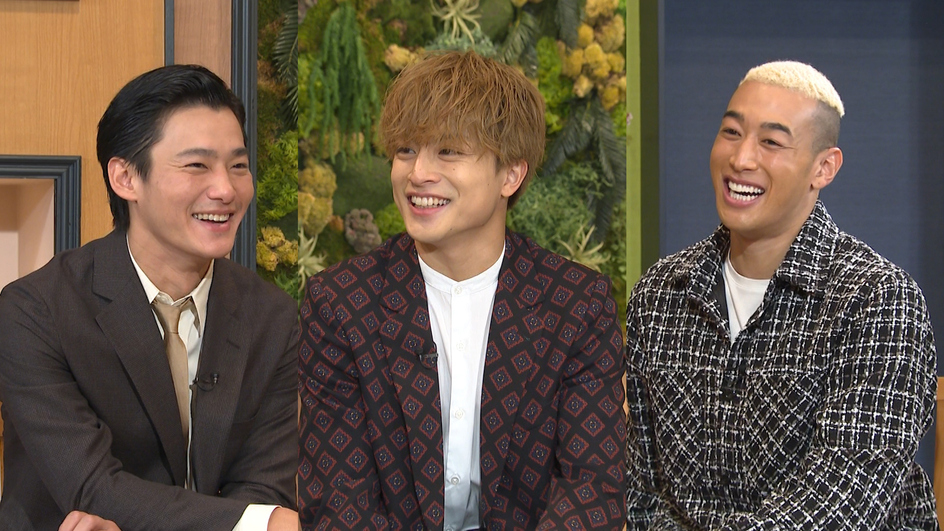 白濱亜嵐×関口メンディー×野村周平