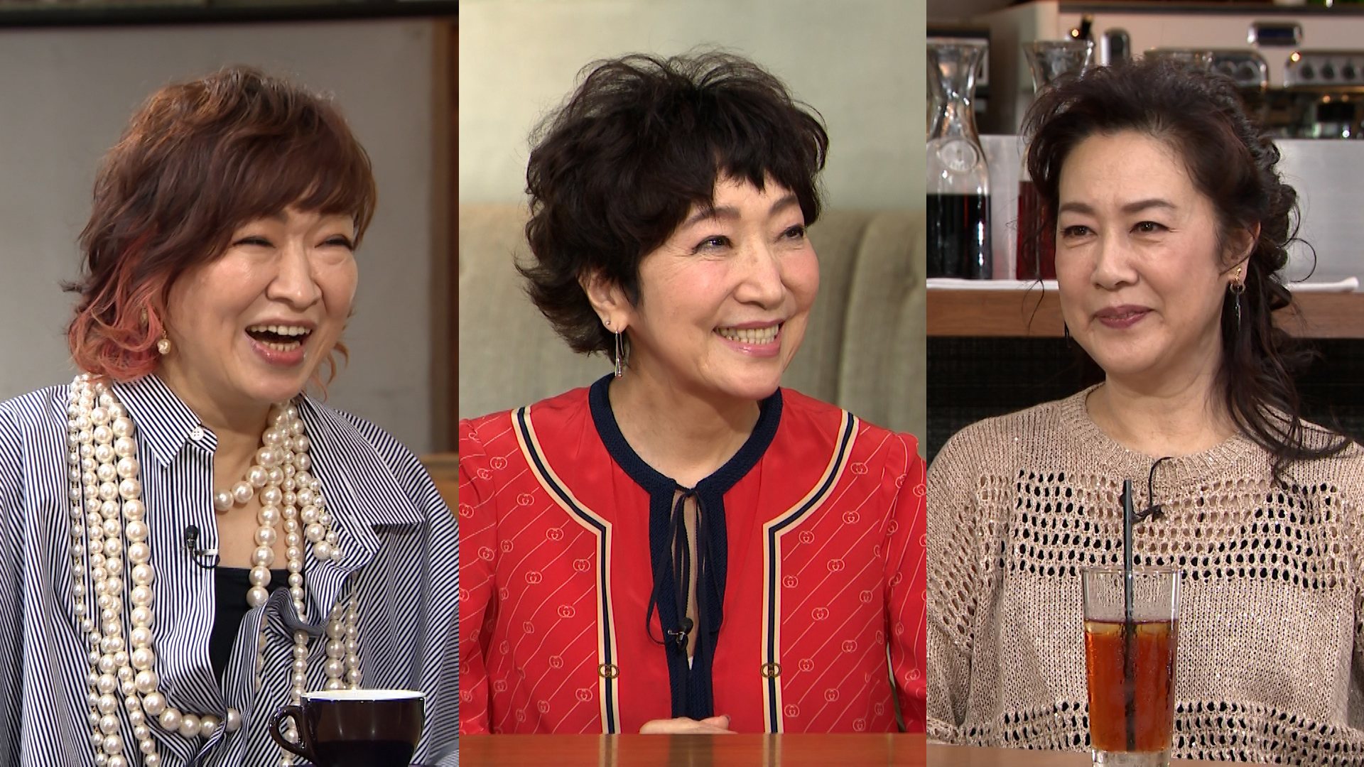 森山良子×名取裕子×清水ミチコ