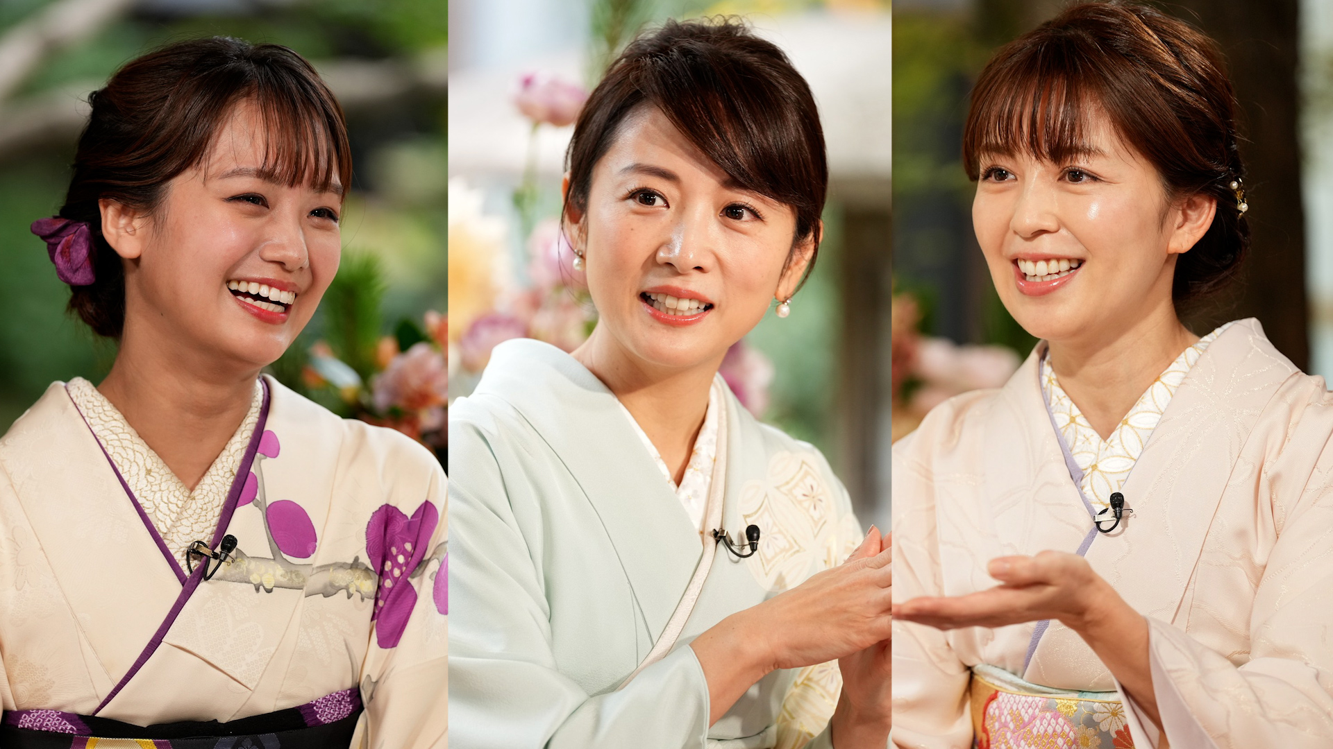 高島彩×中野美奈子×井上清華（フジテレビアナウンサー）
