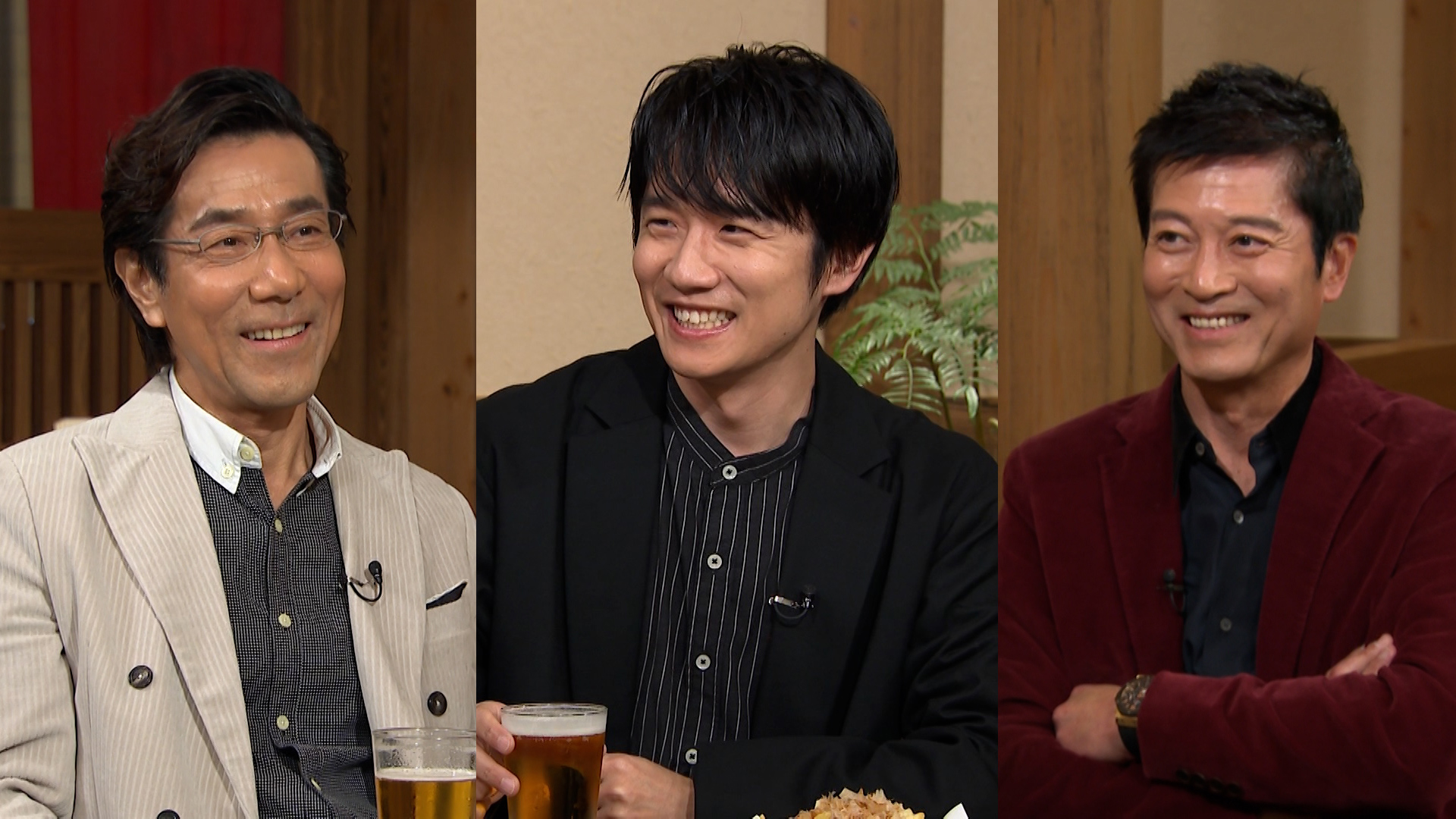 岸谷五朗×寺脇康文×風間俊介