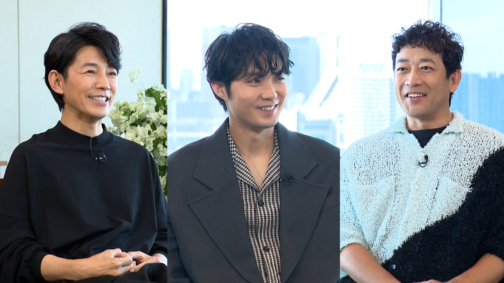 磯村勇斗×藤木直人×迫田孝也