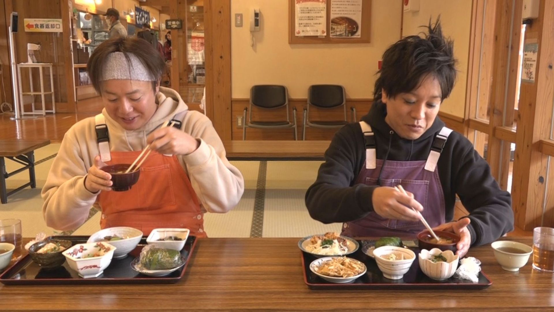 第27回 宇部絶品山の恵み季節の味 巨石群で大声反響漫才