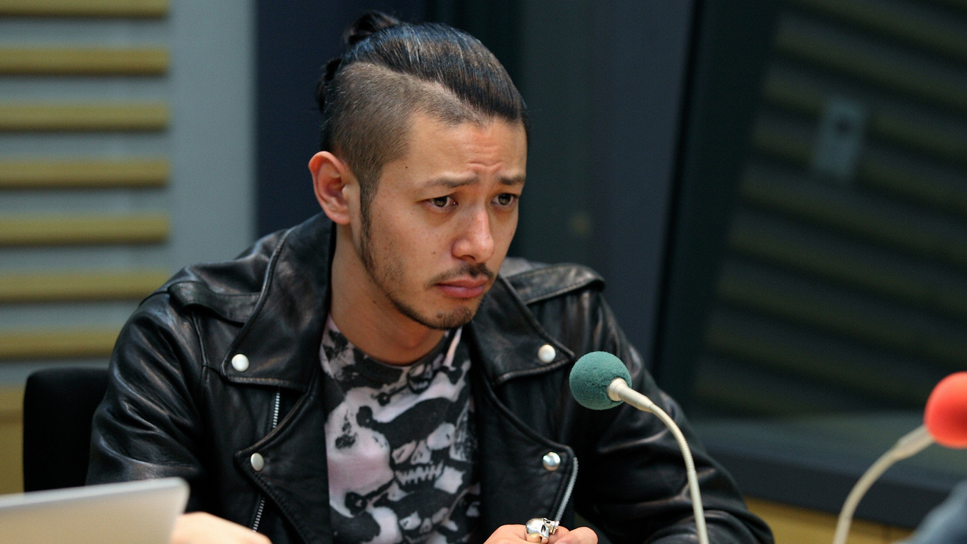 家族の前で初めての父親宣言