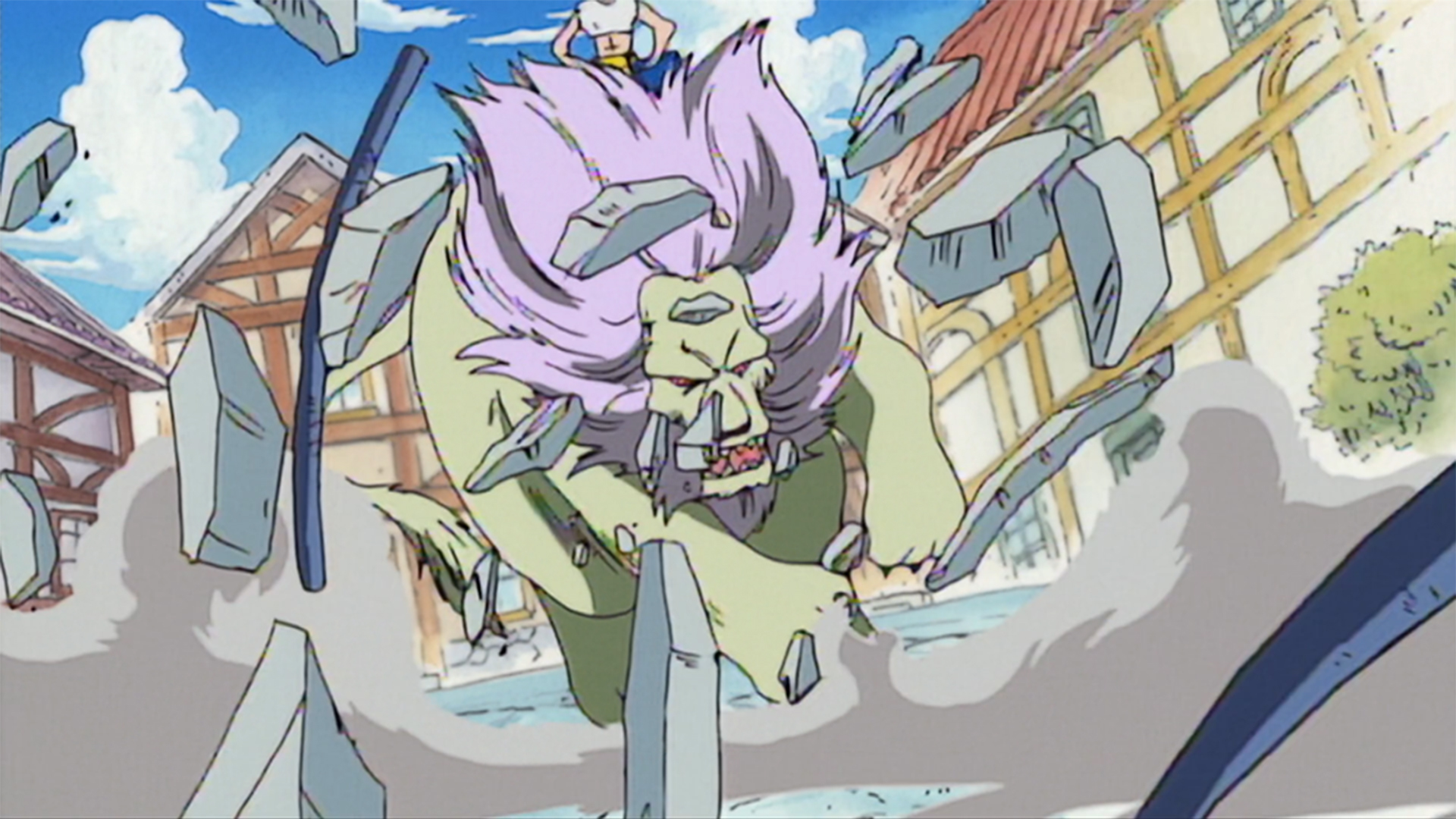 絶体絶命！猛獣使いモージVSルフィ！