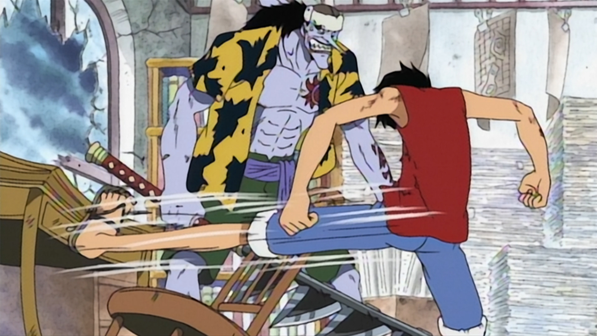 魚人帝国の終り！ナミは俺の仲間だ！